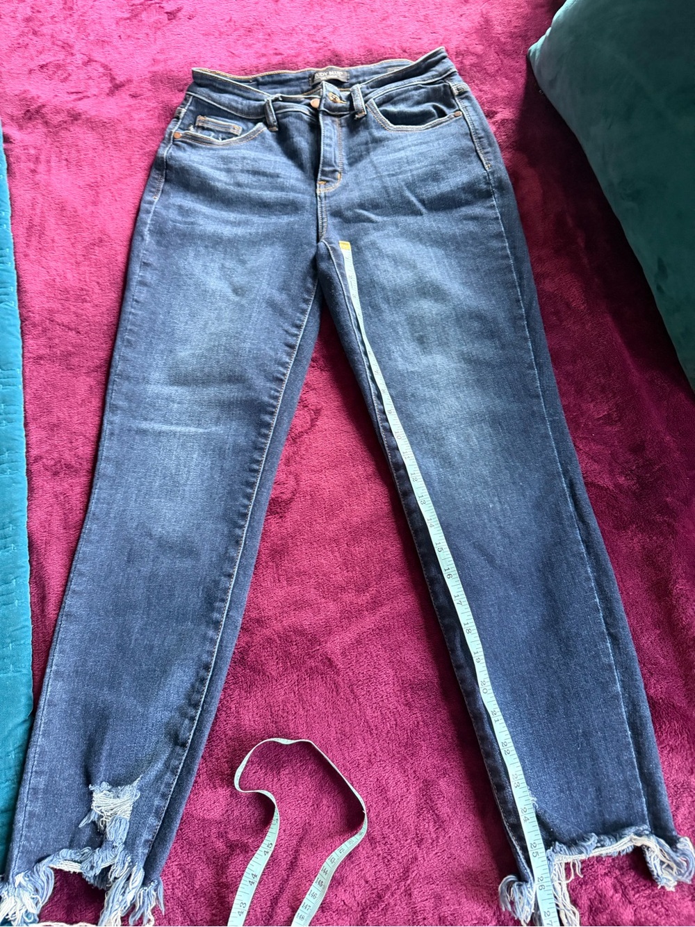 Judy Blue Women's Dark Blue Stretch slim fit Jeans